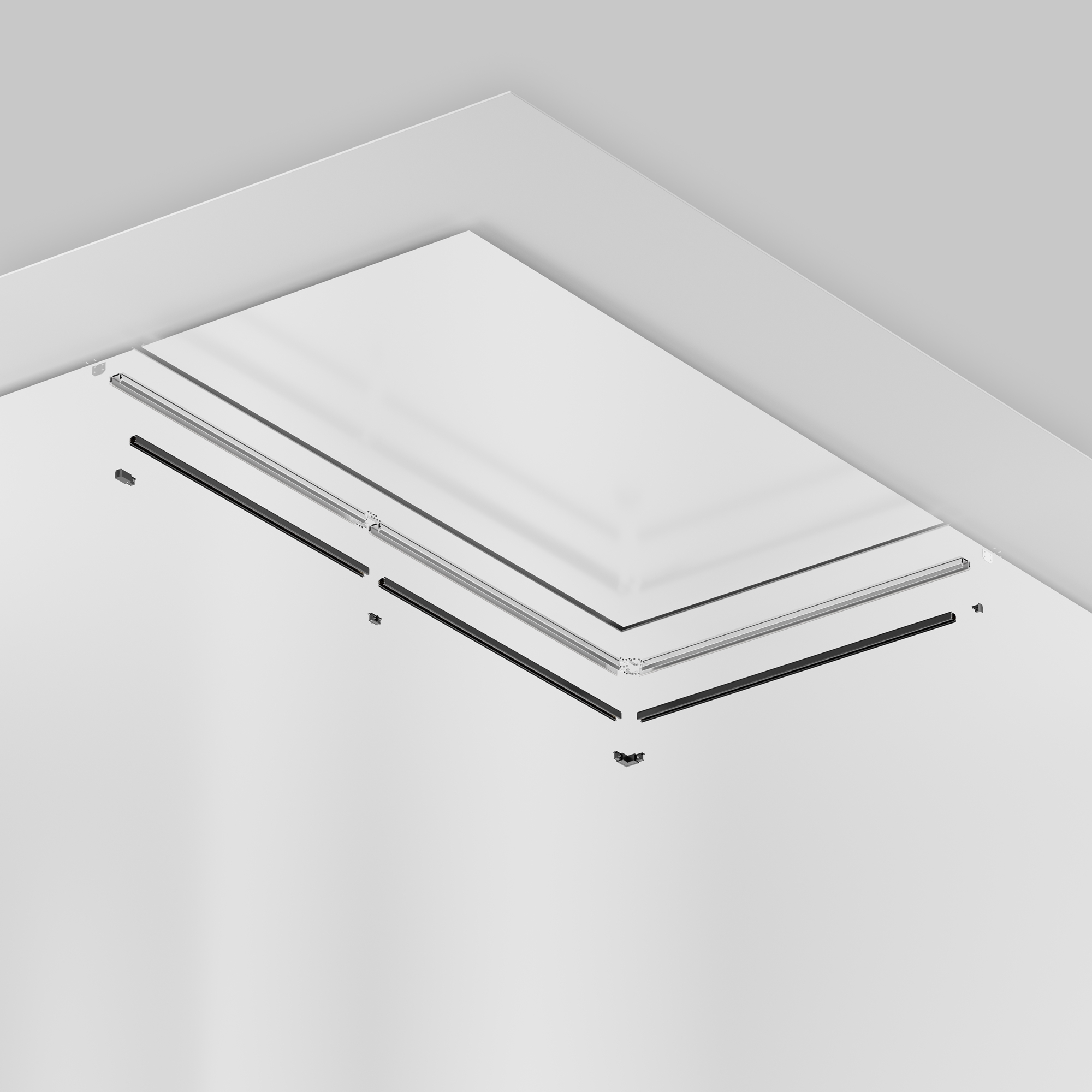 Картинка Комплектующие для встраиваемой трековой системы Technical TRA005MP-312S