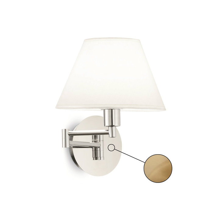 Дополнительная картинка Бра BEVERLY AP1 OTTONE SATINATO 140247