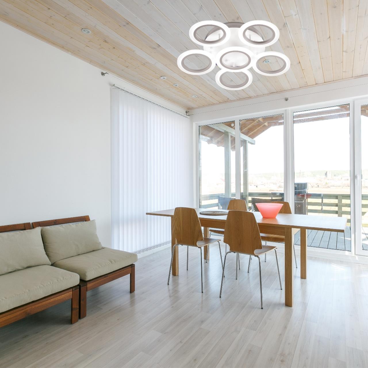 Картинка Потолочная светодиодная люстра Lumion Lanna 4512/96CL