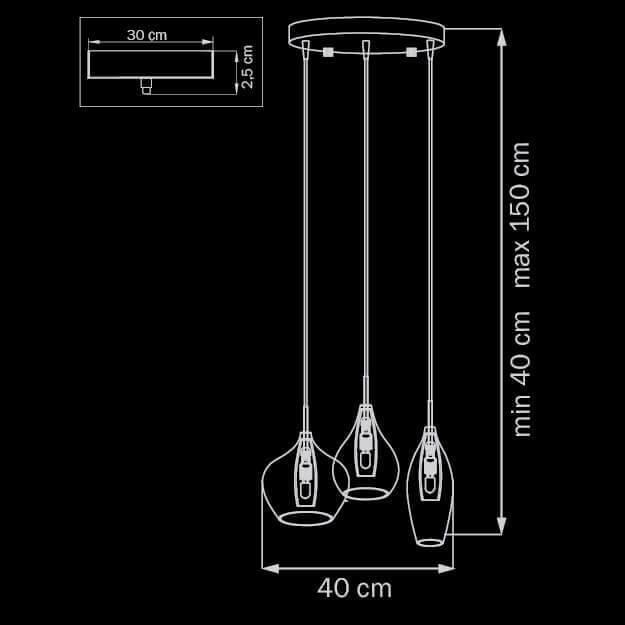 Дополнительная картинка Подвесная люстра Lightstar Pentola 803051