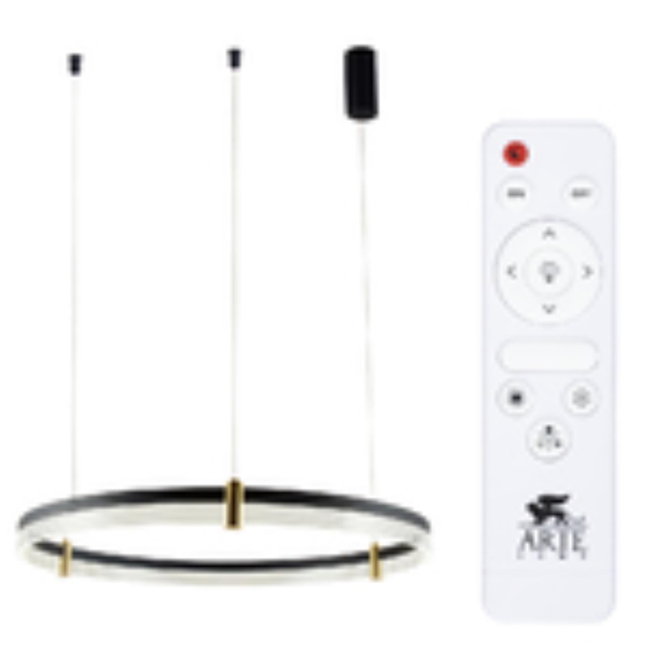 Подвесной светодиодный светильник Arte Lamp Mercury A2183SP-1BK — фото 9