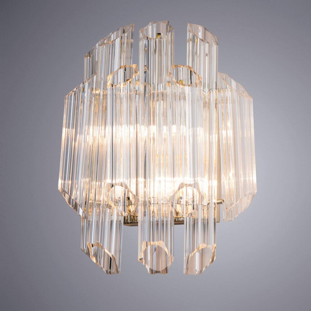 Картинка Настенный светильник Arte Lamp Jastin A2848AP-2GO