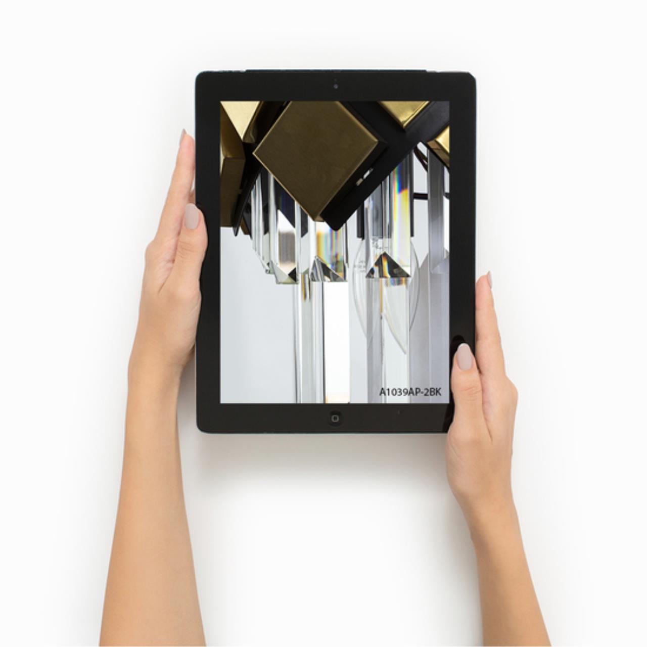 Дополнительная картинка Настенный светильник Arte Lamp AMELIA A1039AP-2BK