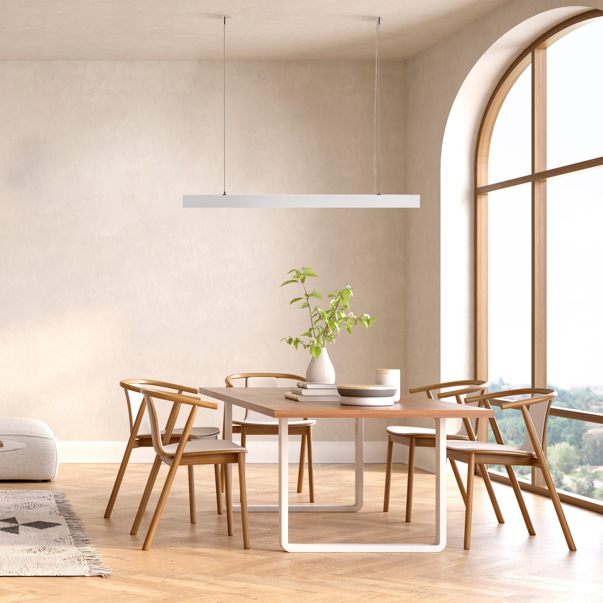 Дополнительная картинка Подвесной светодиодный светильник Maytoni Vinder P051PL-L40W4K