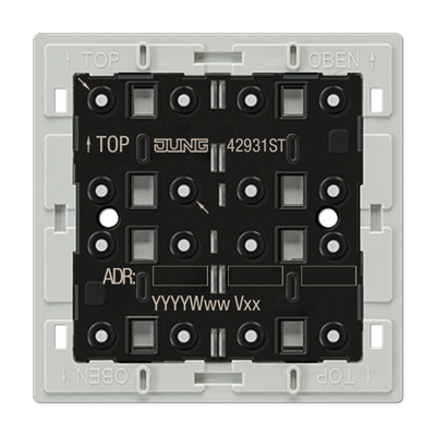 KNX Кнопочный модуль, универсальный, 3 группа, 42931ST 