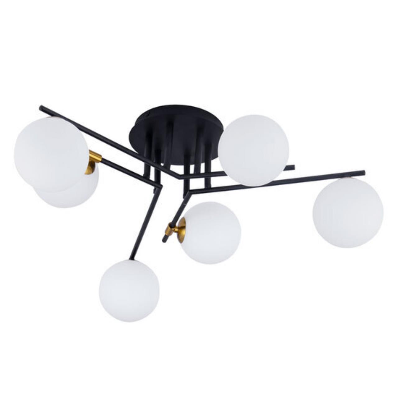 Дополнительная картинка Потолочная люстра Arte Lamp GEMINI A2243PL-6BK