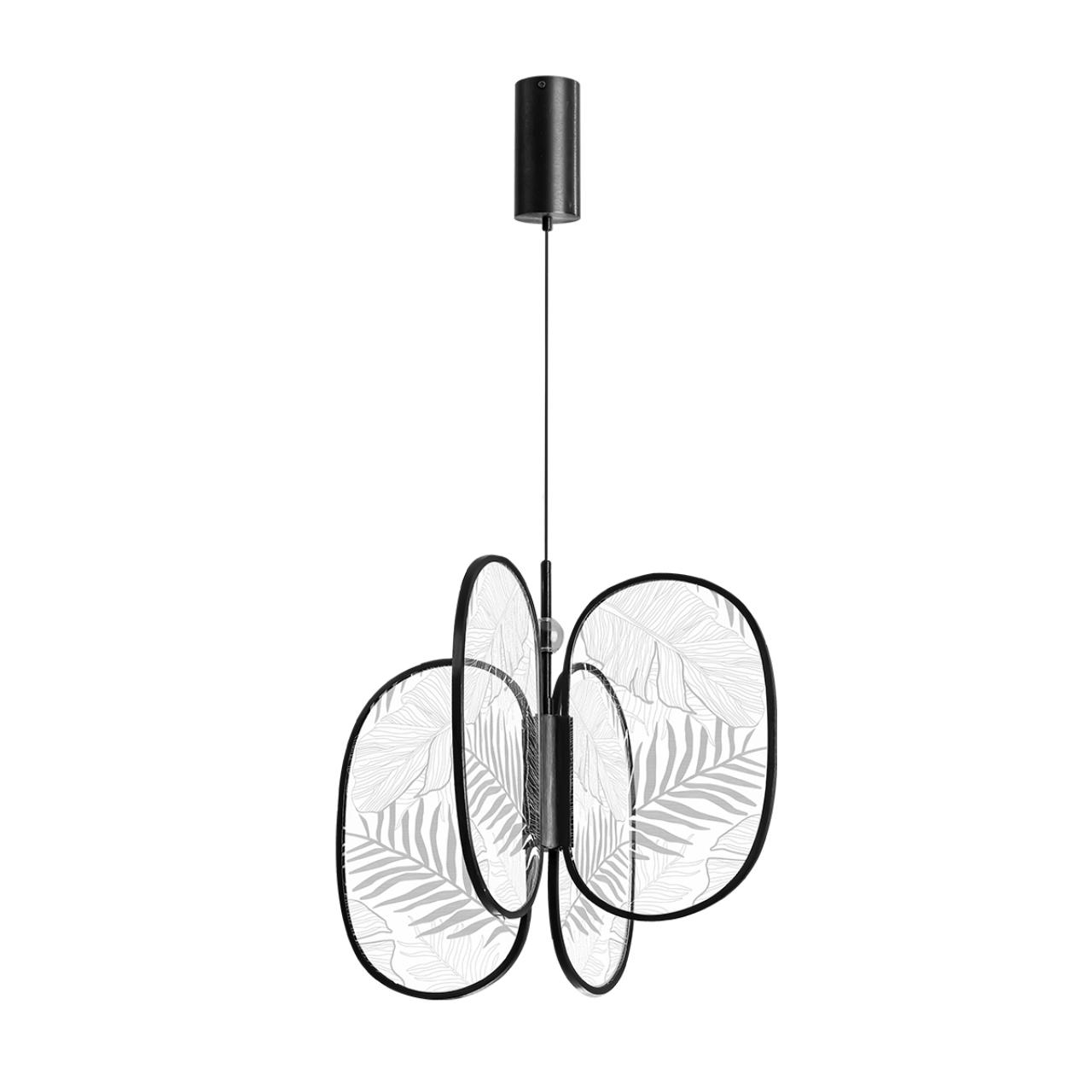 6665/53l l-vision odl_ex24   015 подвесной светильник ip20 led 54w 2650лм 3000k piuma, доставка по Казахстану 