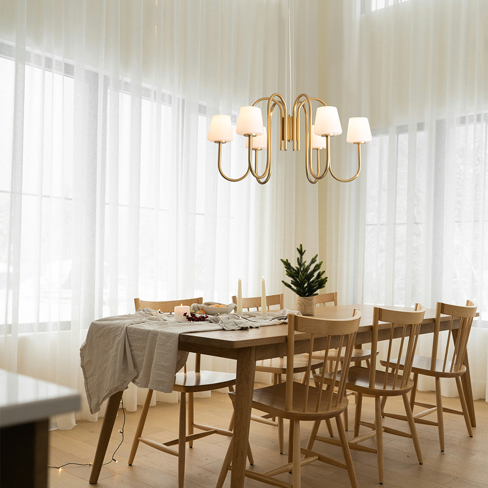 Дополнительная картинка Подвесной светильник Freya FR2039PL-06G