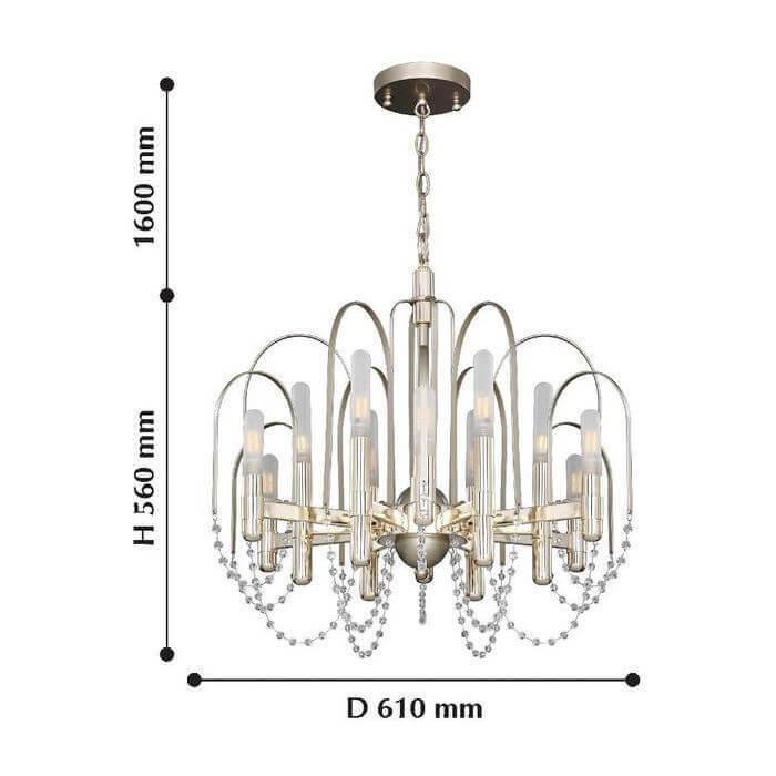 Дополнительная картинка Подвесная люстра Favourite La Salute 2308-12P