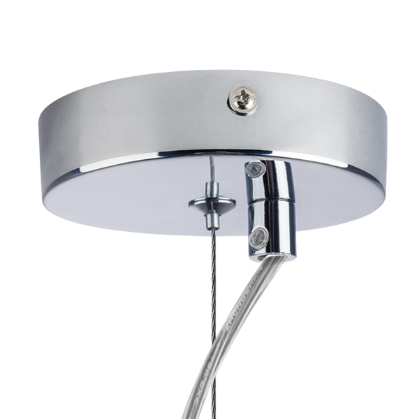 Картинка 722034 Подвесной светильник LIMPIO 3х28W G9 ХРОМ/ПРОЗРАЧНЫЙ