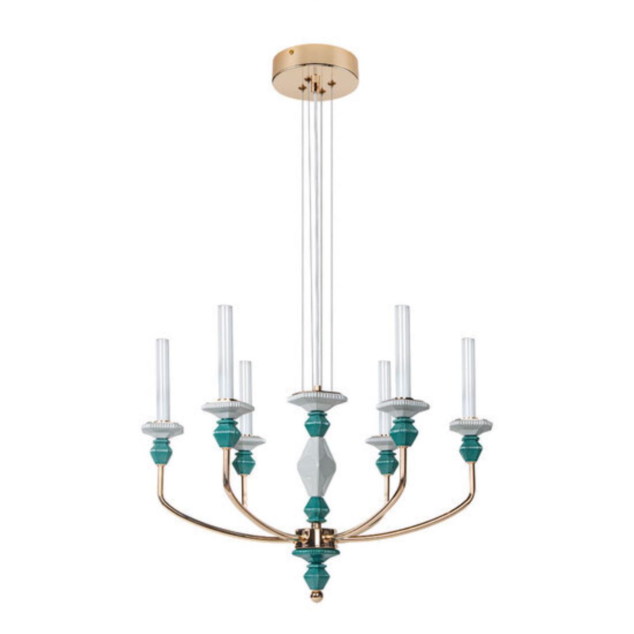 люстры подвесная люстра divinare capello 4947/01 sp-6, доставка по Казахстану 