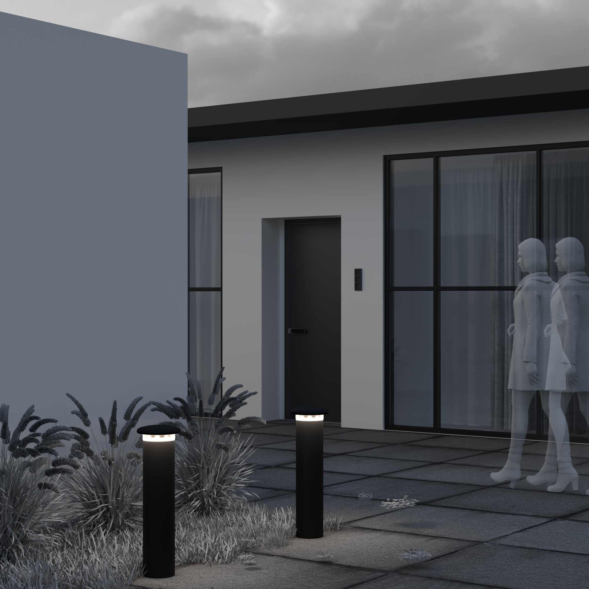 Дополнительная картинка Ландшафтный светильник Outdoor O460FL-L10GF3K1