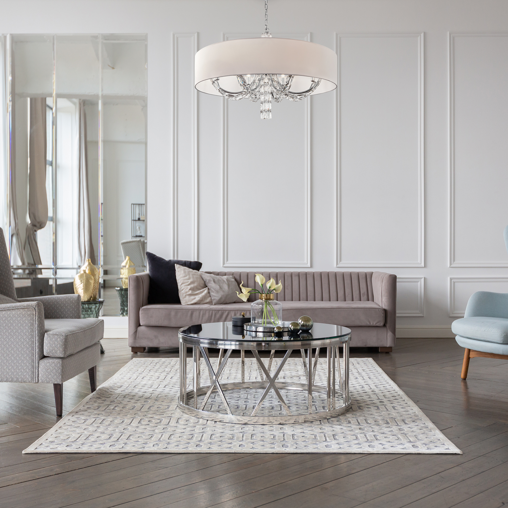 Дополнительная картинка Подвесной светильник Maytoni DIA008PL-08CH