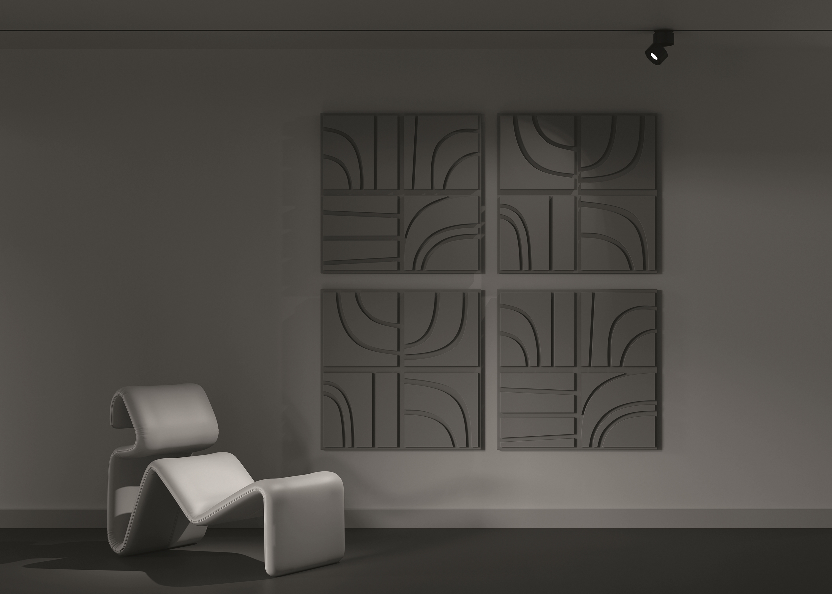 Картинка Трековый светильник Technical TR084-1-15W4K-B