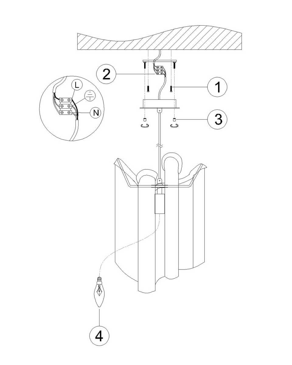 Дополнительная картинка Подвесной светильник Favourite Multivello 1156-1P