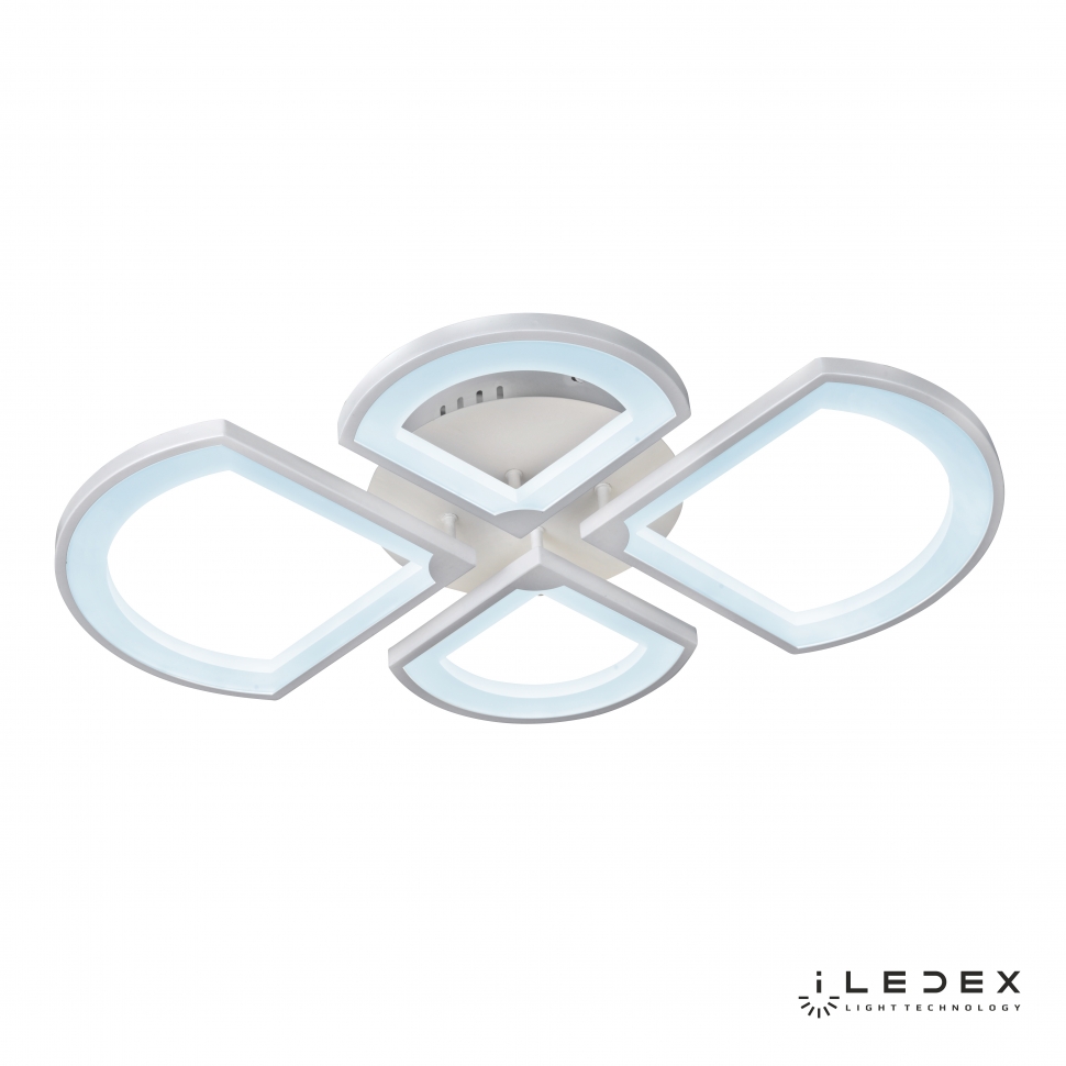 Картинка Потолочная светодиодная люстра iLedex River X024-4 WH