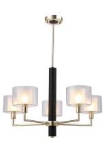 купить Люстры Crystal Lux MAESTRO SP-PL5 GOLD Crystal Lux 2290/305 в Алматы, svet.kz, доставка по Казахстану 