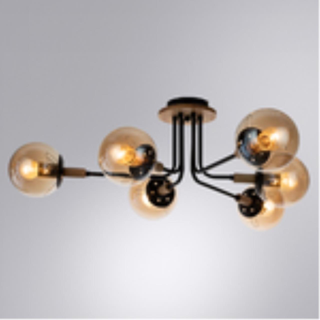 Картинка Потолочная люстра Arte Lamp Oxford A2716PL-6BK