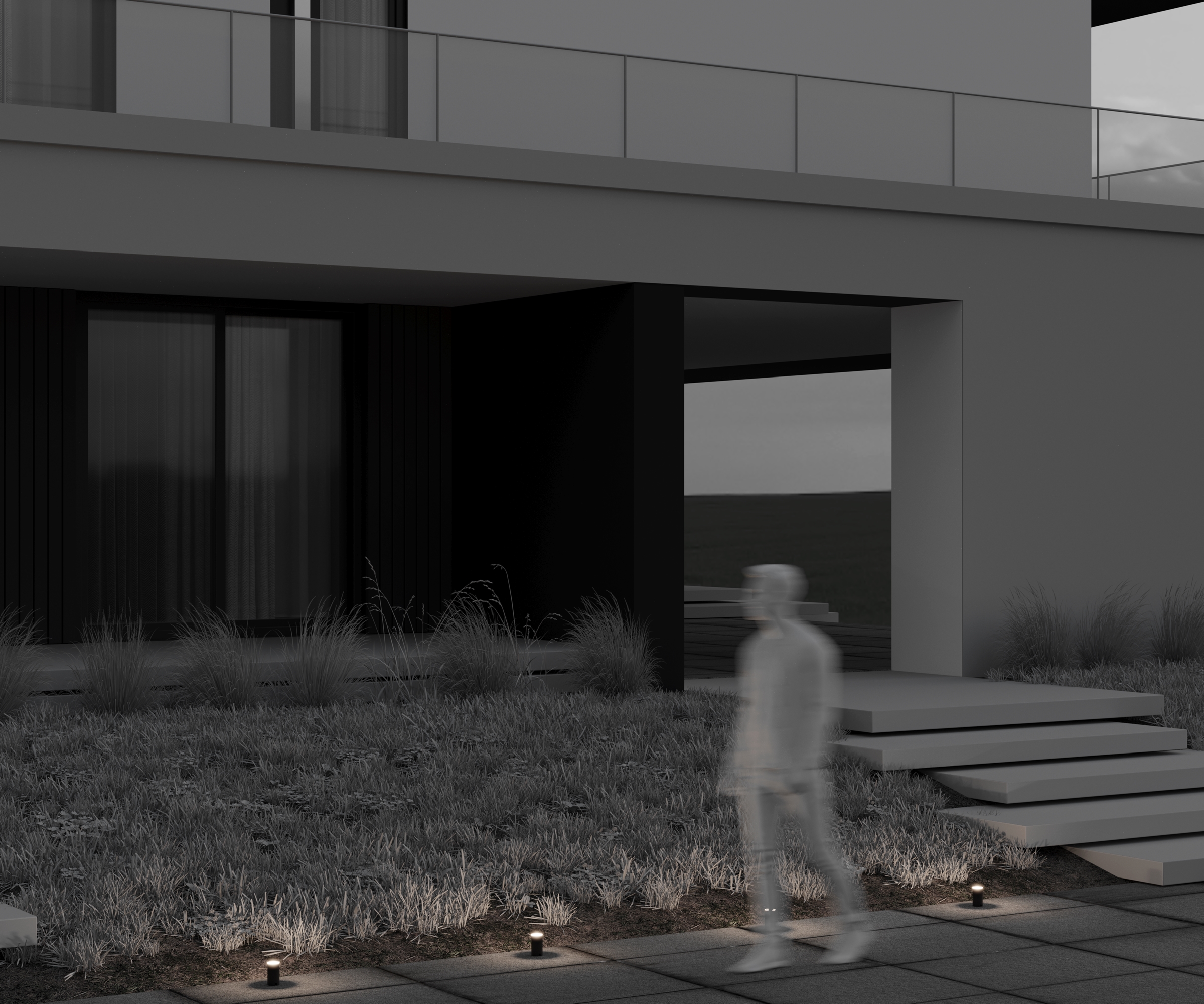 Дополнительная картинка Ландшафтный светильник Outdoor O474FL-L2GF3K