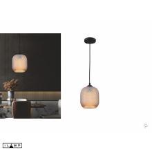 Подвесные Подвесной светильник iLamp RICH 8105P BLACK&AMBER, доставка по Казахстану 