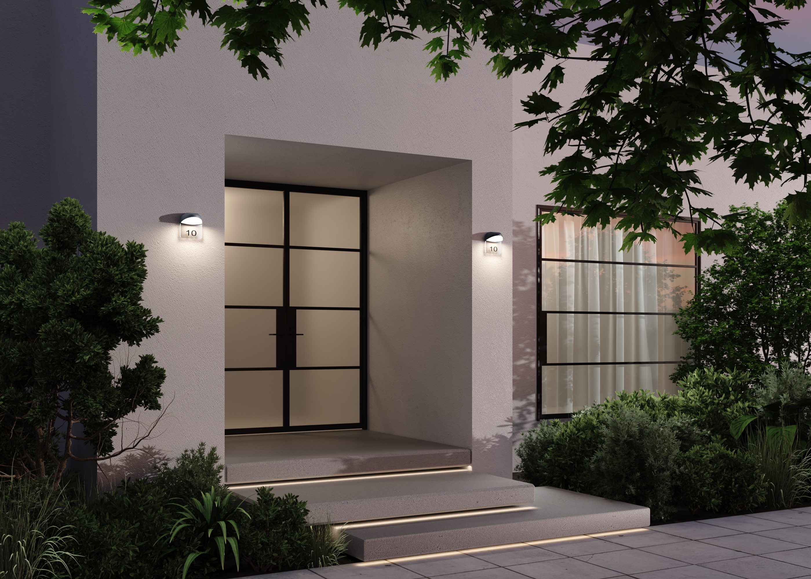 Дополнительная картинка Настенный светильник (бра) Outdoor O447WL-L7GF3K