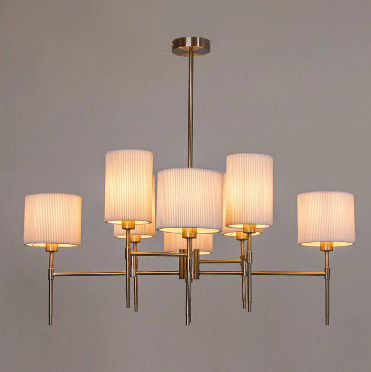 Картинка Люстра на штанге Arte lamp DEBORA A4108LM-8SS