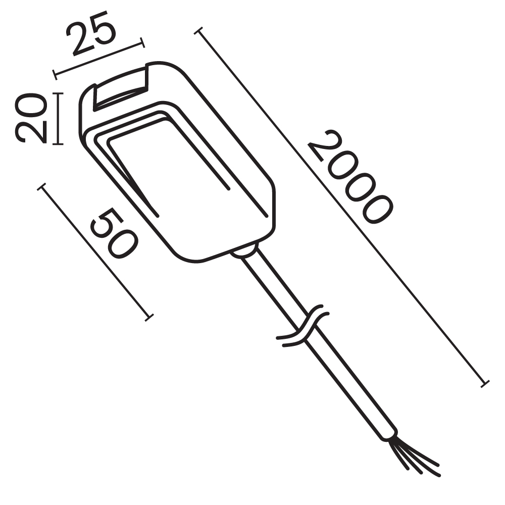Комплектующие для встраиваемой трековой системы Technical TRA084B-12B-200 — фото 6