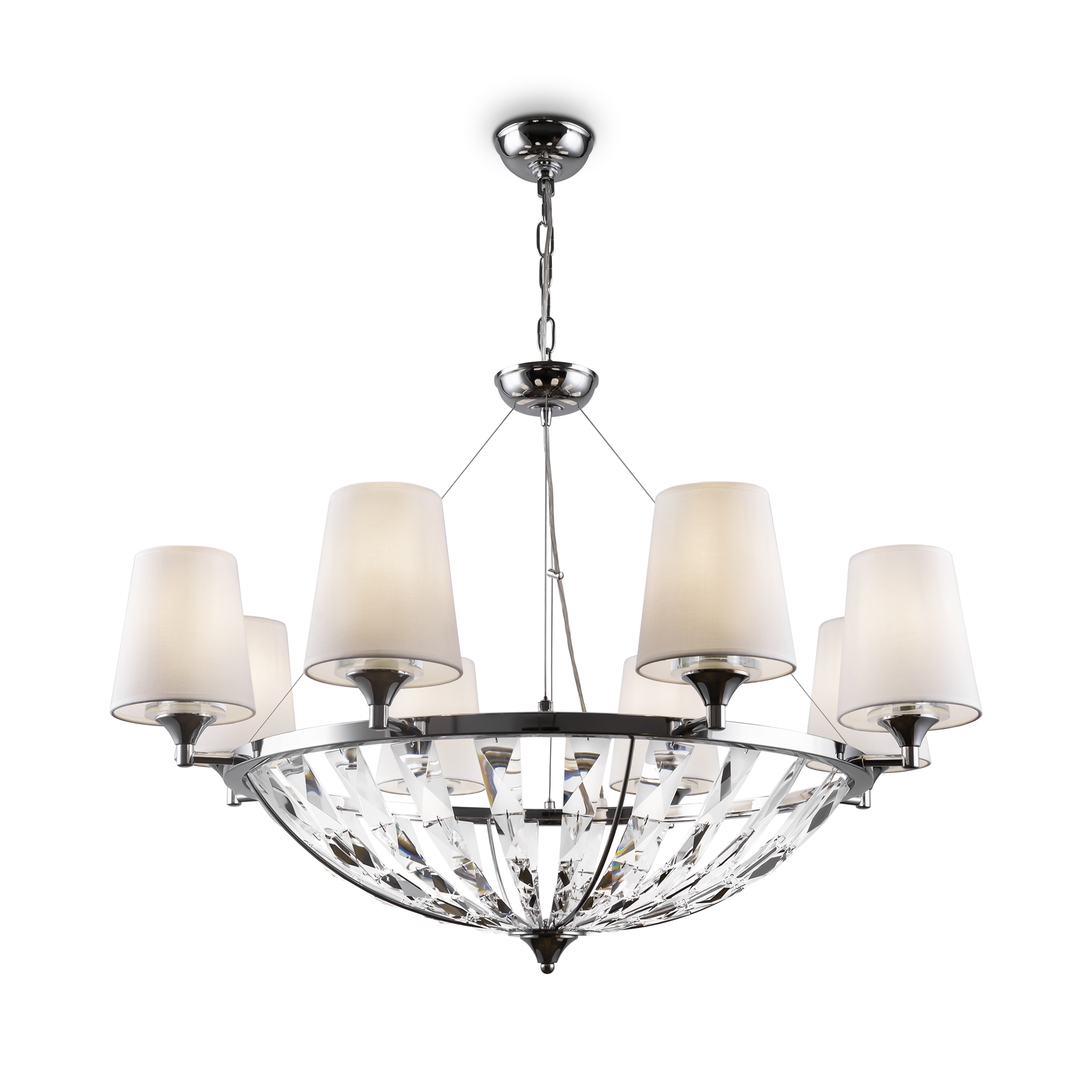 Дополнительная картинка Подвесной светильник Maytoni Pantheon H021PL-08CH