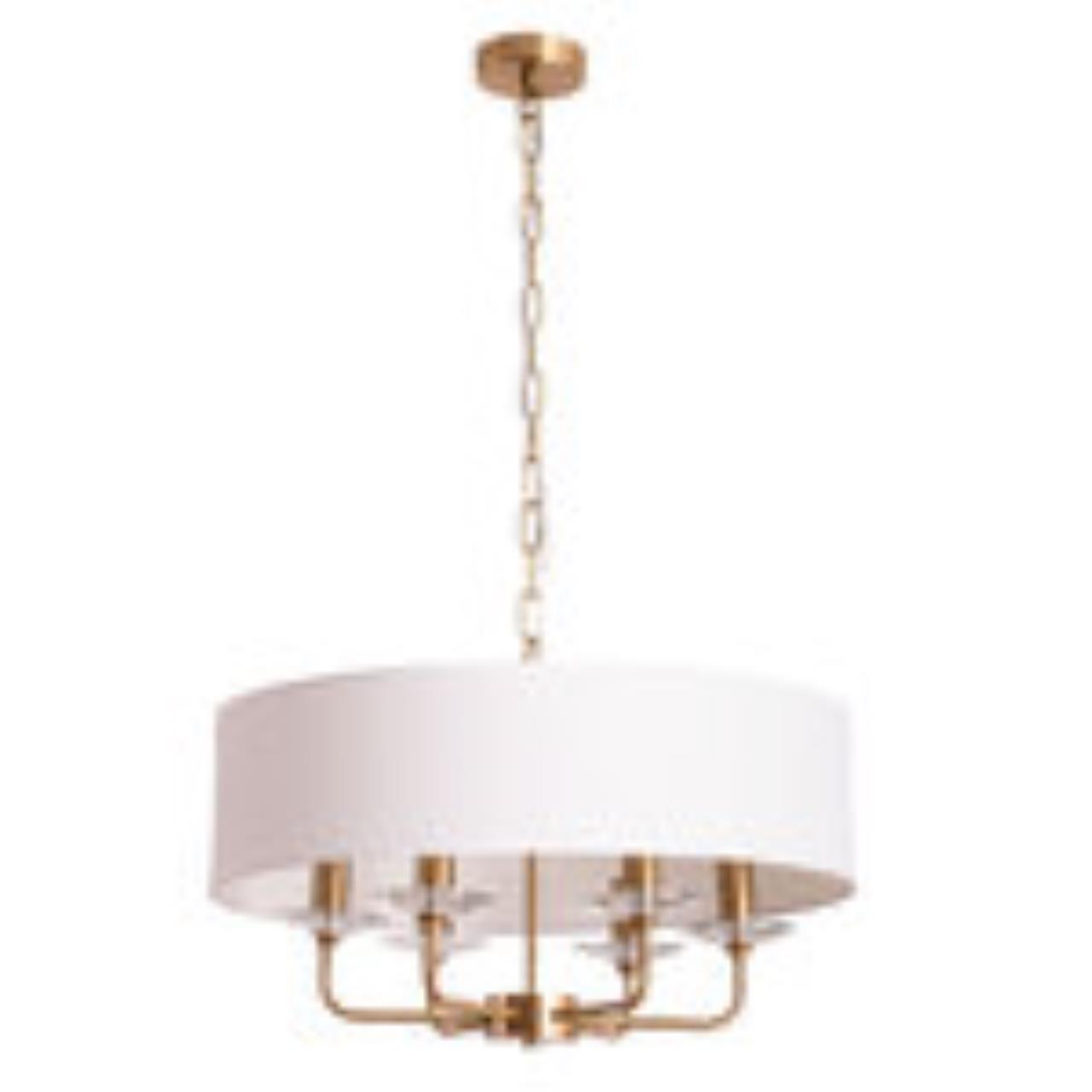 Дополнительная картинка Подвесная люстра Arte Lamp Jennifer A8555SP-6AB