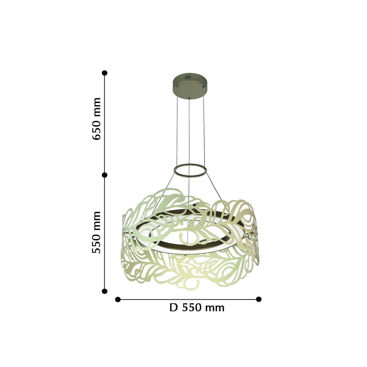 Картинка Подвесной светодиодный светильник Favourite Feather 2353-5P