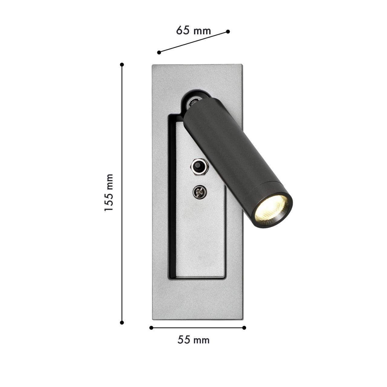 Картинка Настенный светильник Bedside 4496-1W