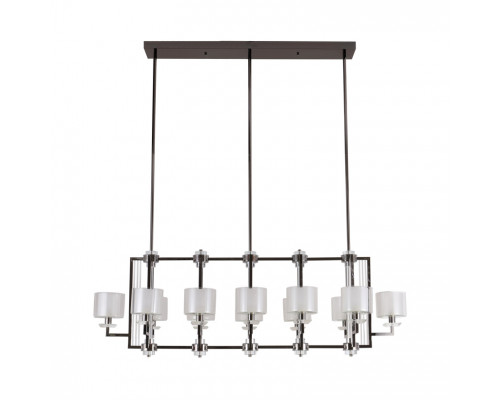 newport 4400 4408+4/s black glossy , подвесной светильник, black glossy clear crystal clear glass l157*57*h52/160 cm, доставка по Казахстану 