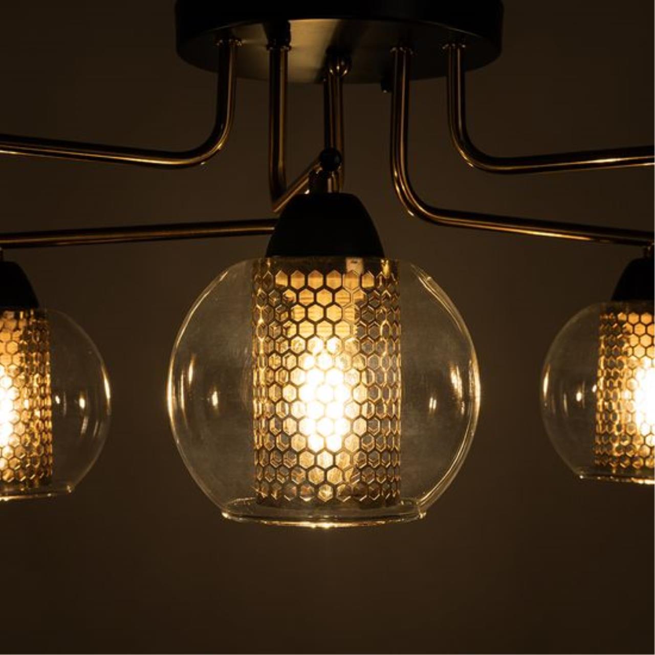 Дополнительная картинка Потолочный светильник Arte Lamp MANCHESTER A7045PL-6BK