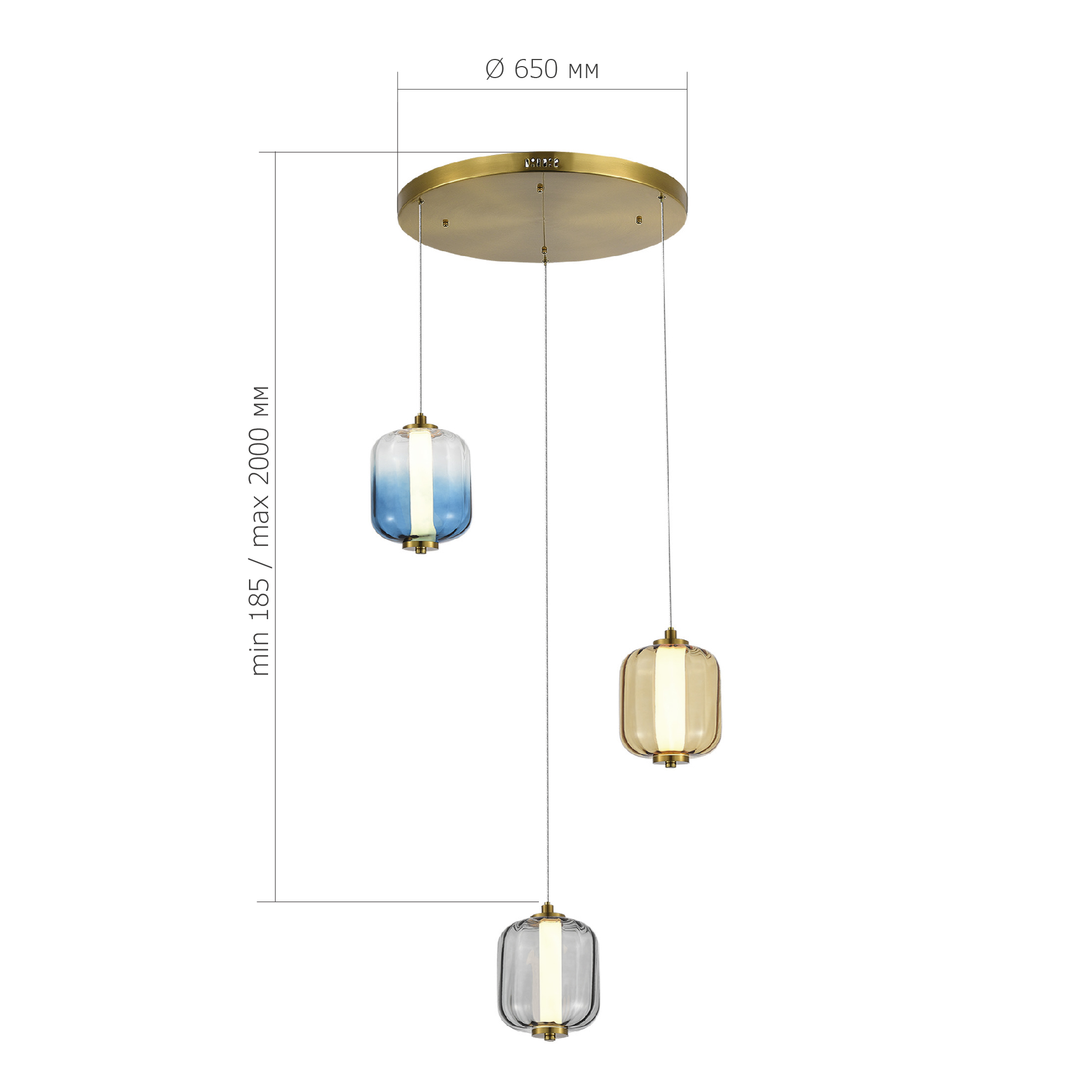 Картинка SL1193.303.03 Светильник подвесной ST-Luce 