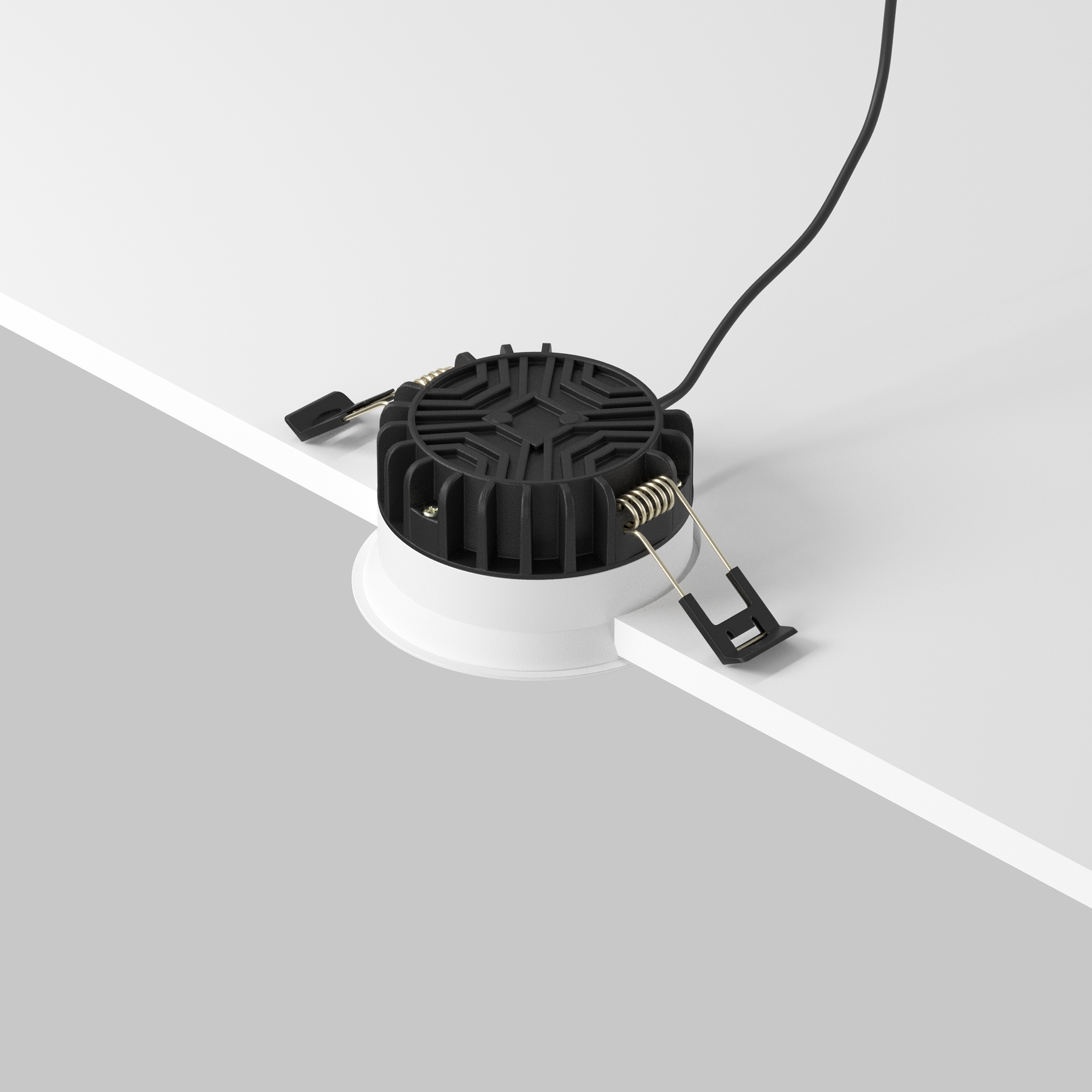 Дополнительная картинка Встраиваемый светильник Technical DL055-8W3K-SEN-W