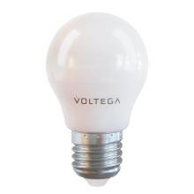 Лампа светодиодная Voltega E27 7W 4000К матовая VG2-G45E27cold7W 7053 купить в Алматы svet.kz