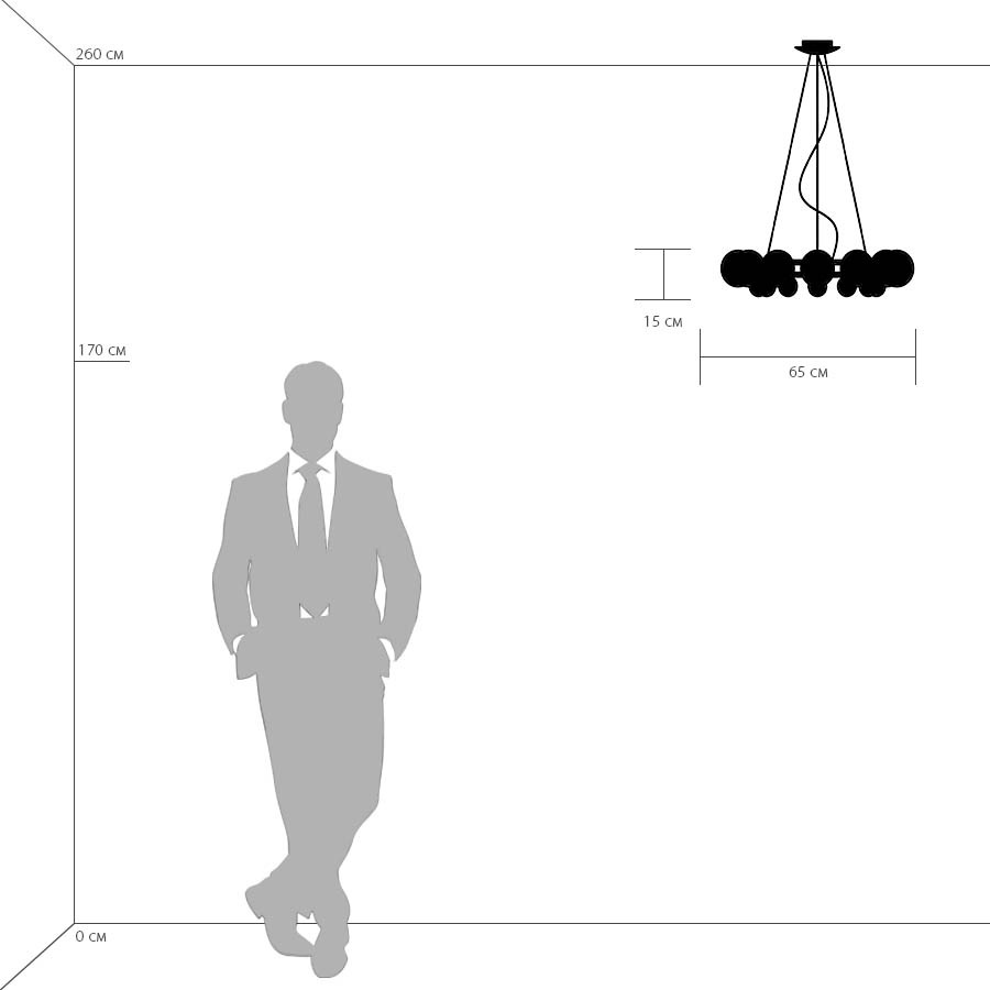 Картинка Подвесная люстра Lightstar Sferetta 801124