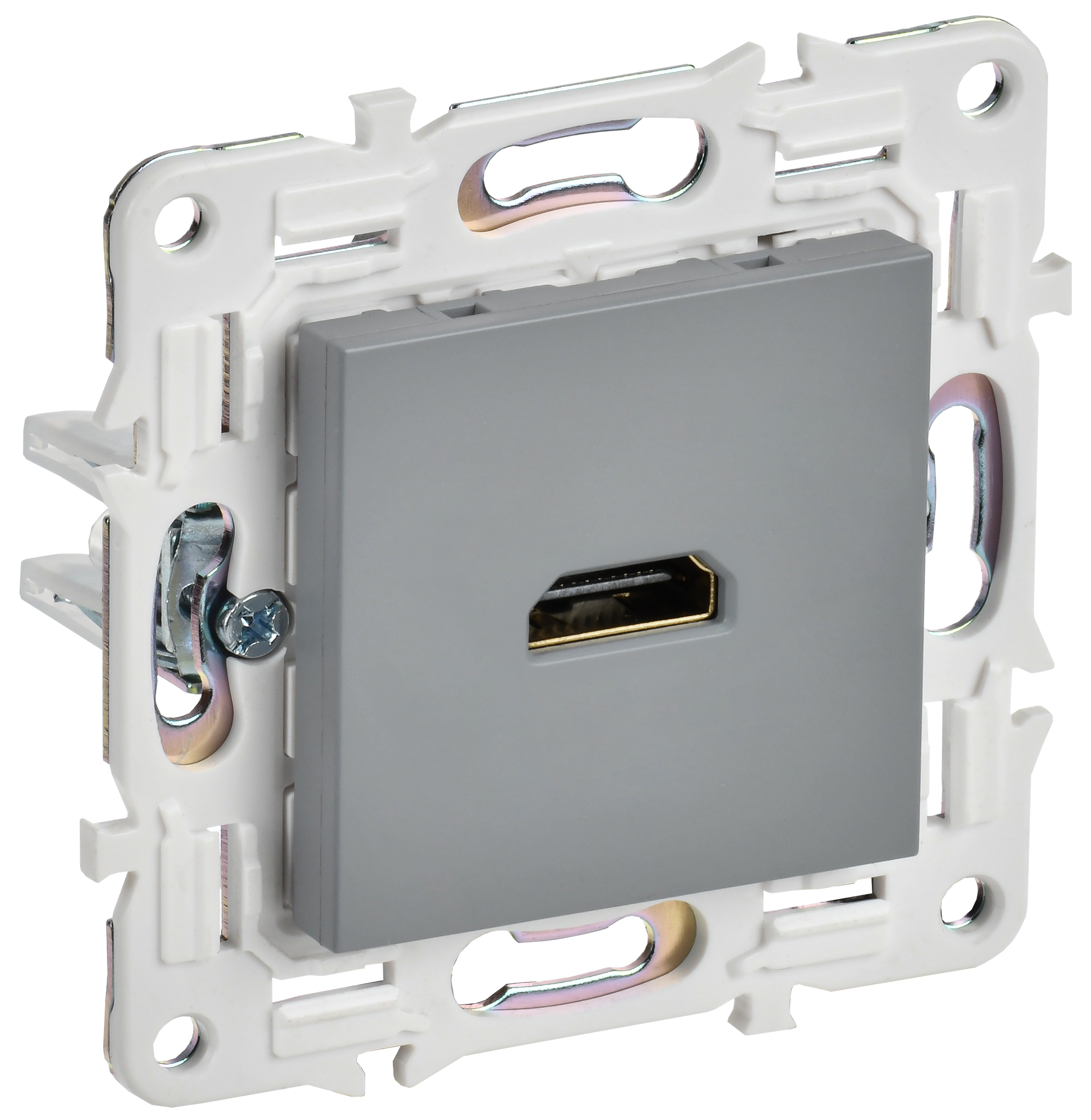 SKANDY Роз. HDMI SK-H01Gr сер. IEK — фото 2