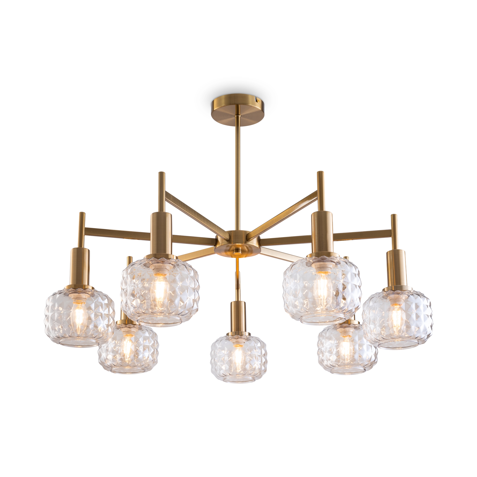 Дополнительная картинка Потолочная люстра Freya FR5366CL-07BS