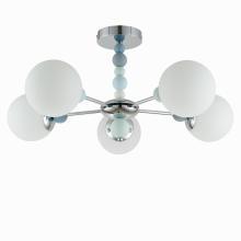 Потолочные 6525/5C MODERNI LN23 хром Потолочный светильник E14 5*40W 220V SUNDAY, доставка по Казахстану 