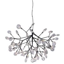 Подвесные Светильник подвесной Crystal Lux EVITA SP63 BLACK/TRANSPARENT Crystal Lux 1690/263, доставка по Казахстану 