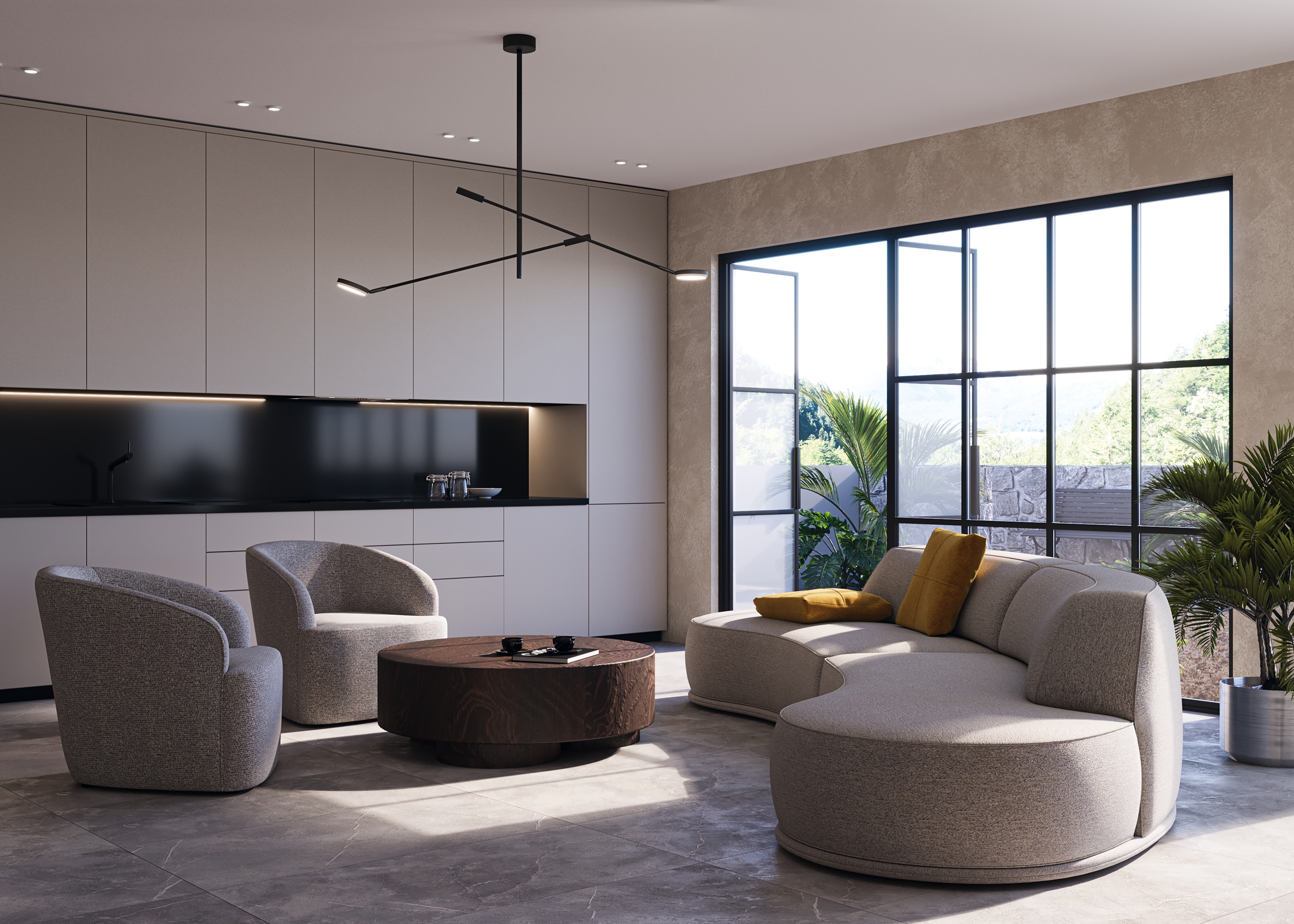 Дополнительная картинка Подвесной светильник Maytoni MOD070CL-L15B3K1