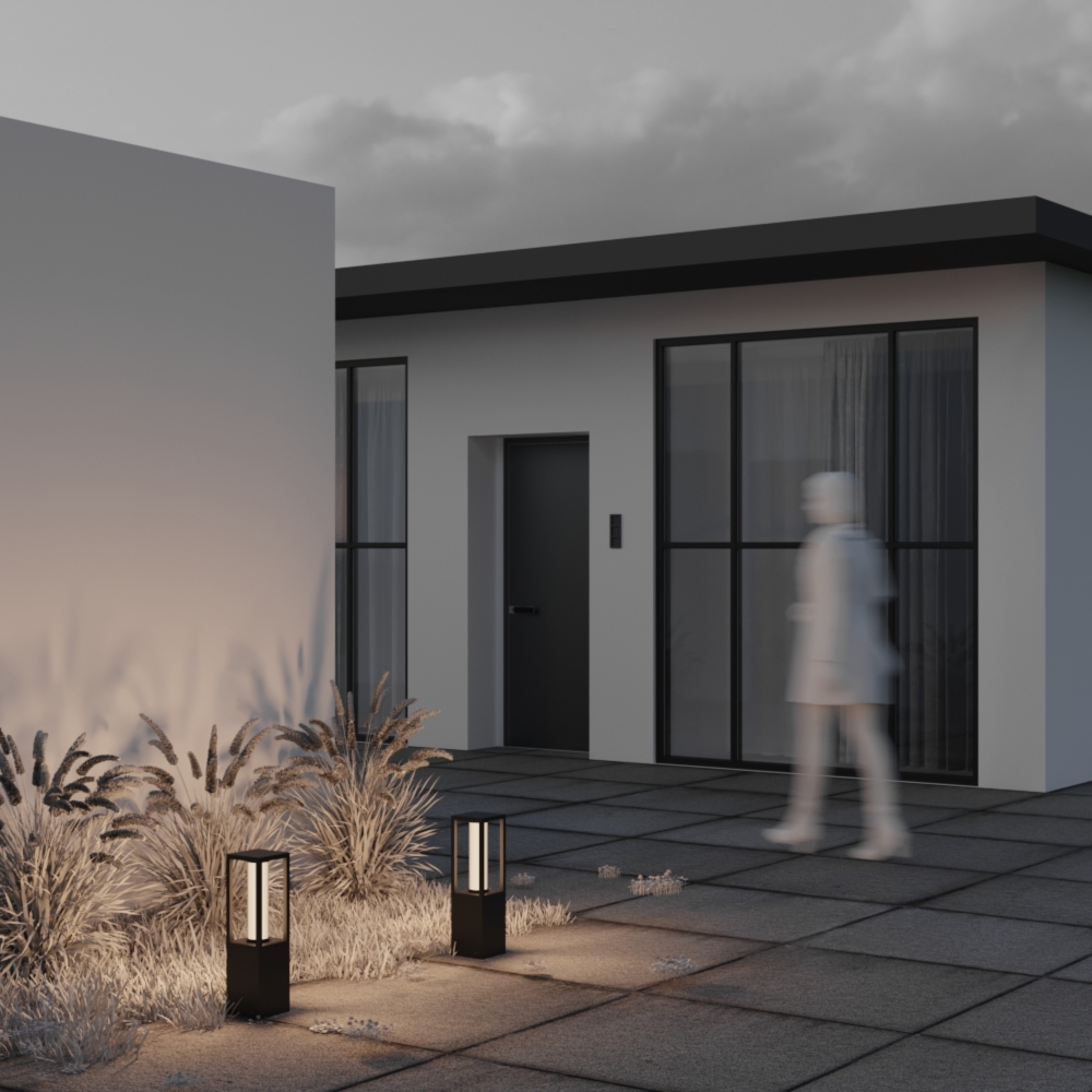 Дополнительная картинка Ландшафтный светильник Outdoor O480FL-L12B3K