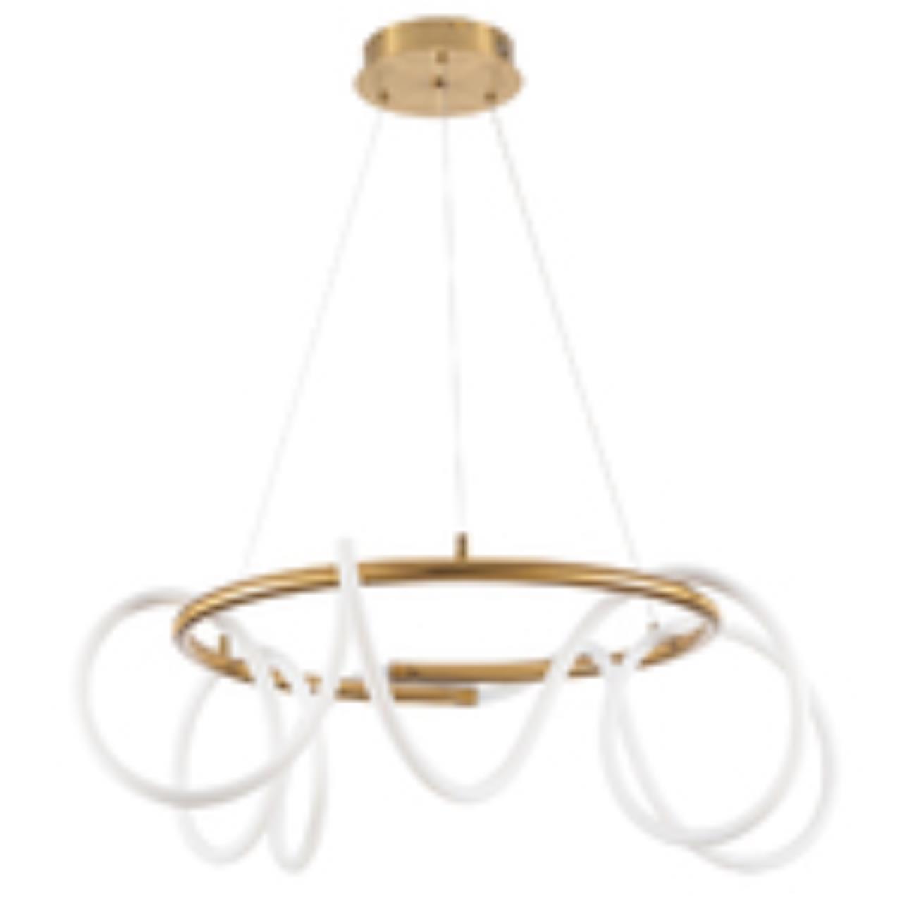Картинка Подвесной светильник Arte Lamp Klimt A2850LM-75PB