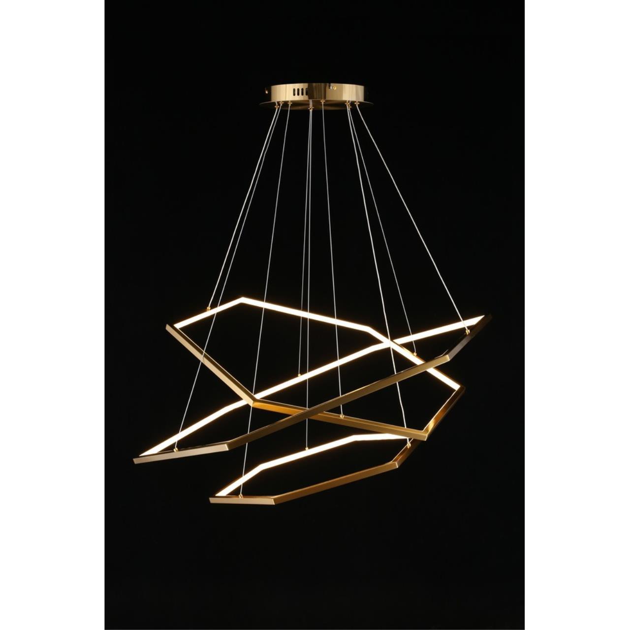 Картинка Подвесная светодиодная люстра Aployt Polunia APL.021.03.136