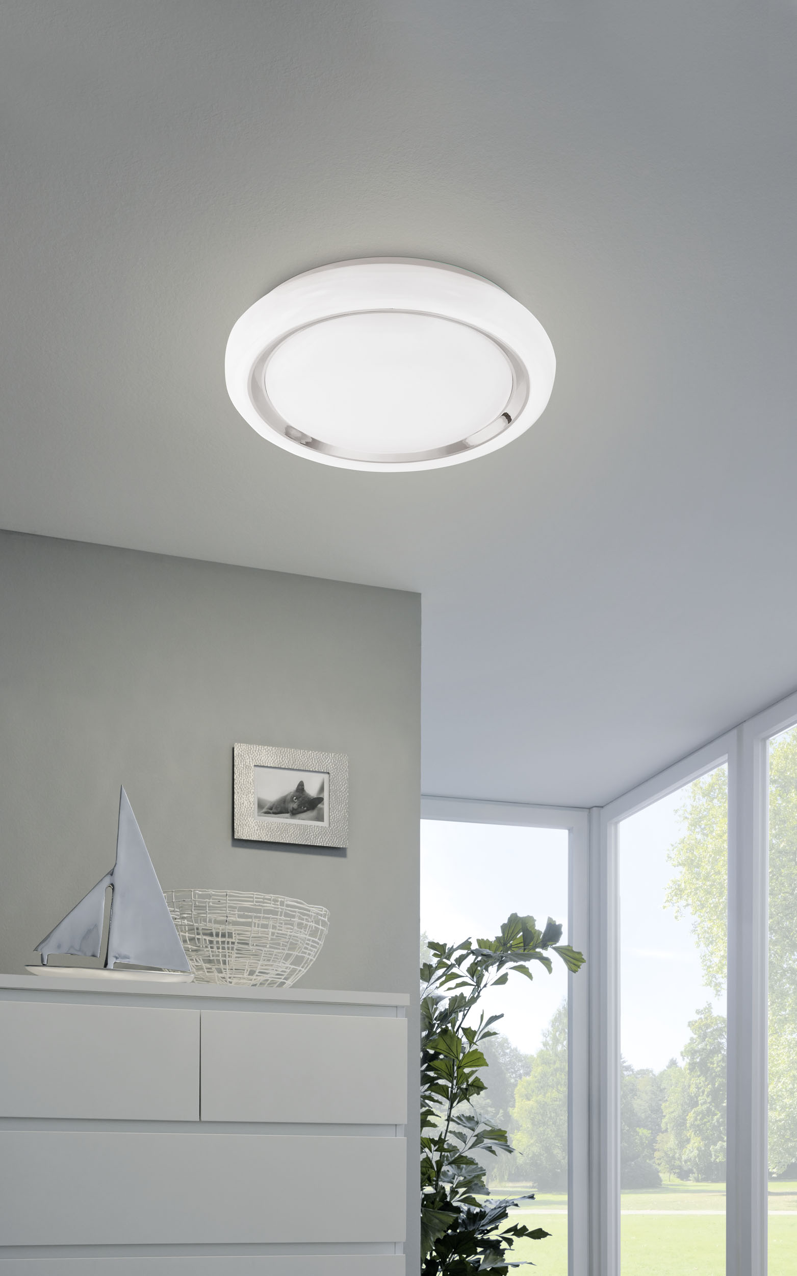 Картинка Потолочный светодиодный светильник Eglo Capasso-C 96686