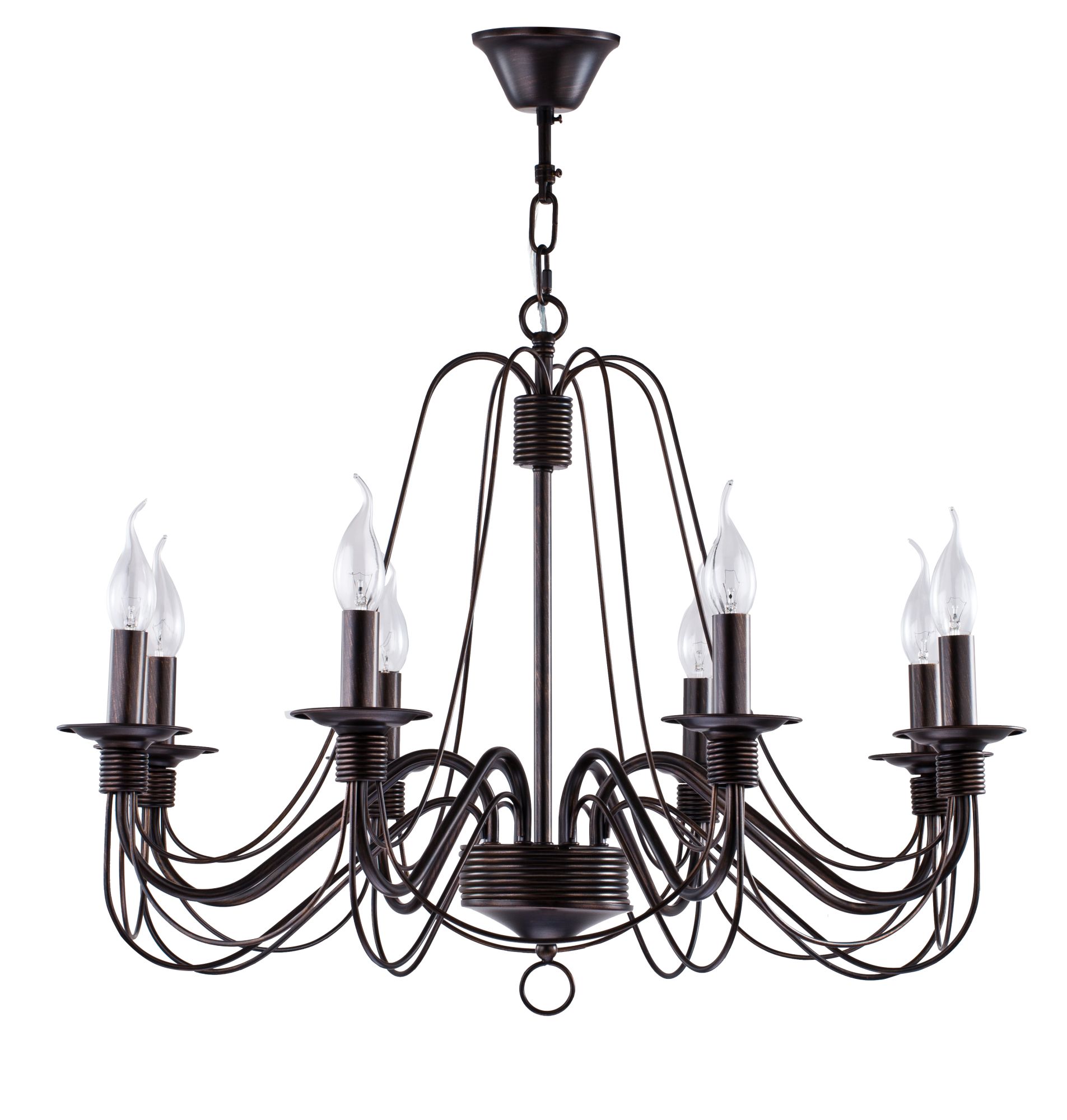 Дополнительная картинка Подвесная люстра Freya Velia FR2046-PL-08-BR