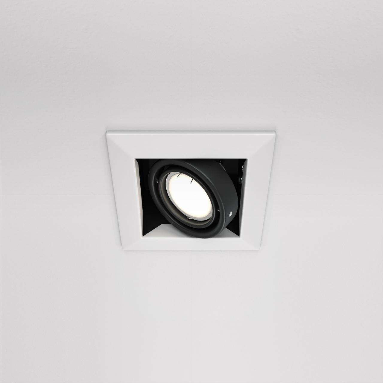 Дополнительная картинка Встраиваемый светильник Maytoni Metal DL008-2-01-W
