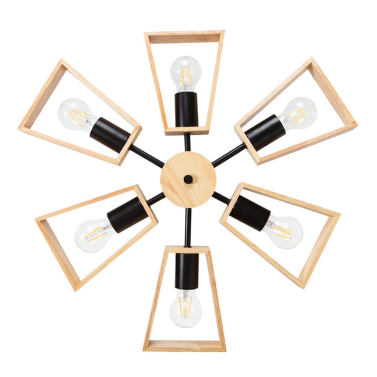 Картинка Потолочный светильник Arte Lamp Brussels A8030PL-6BK
