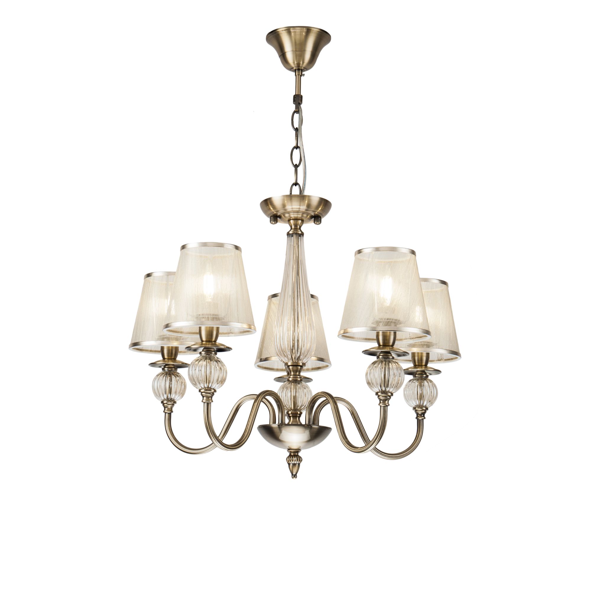 Дополнительная картинка Подвесная люстра Freya Inessa FR2685PL-05BZ